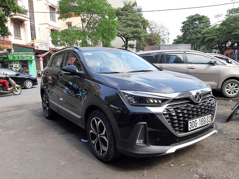 chiếc xe baic x55 2019 của anh Hoàn